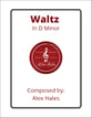 Waltz in Dm piano sheet music cover